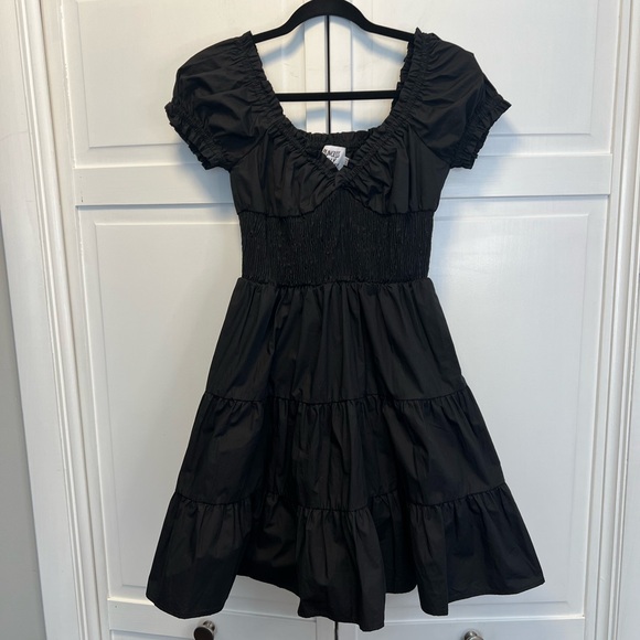 Princess Polly Daniela Mini Dress Size Women’s 2 Color Black - Picture 3 of 11
